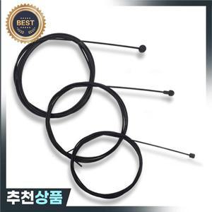 MTB Tef Lon 코팅 속도 케이블 라인 브레이크 내부 와이어 사이클링 전면 자전거