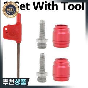 2 자전거 유압 디스크 브레이크 오일 바늘 올리브 헤드 교체 SRAM Stealth-a-majig 용