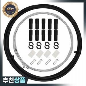 자전거  브레이크/시프트 케이블 하우징 그룹  MTB 로드 기어 드레일러/브레이크 와이어 튜브 라인 호스용