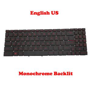 컴퓨터 노트북 BG B12M 용 MSI B11M 15 H Modern B7M 미국 영어 단색 백라이트 TW 15 C13M 키보드 B13M US B5M B13M B12M Modern RU