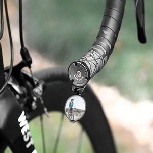 자전거핸들 사이드미러 바엔드 핸들바 설치형 미니후사경 고정 자전거용 결합형 일반 MTB 소형 나사 로드자