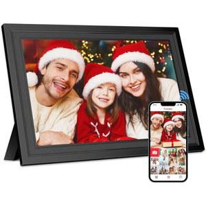 Framo 10 1인치 WiFi 디지털 HD 스 지 액자 메모리가 앱을 간편한