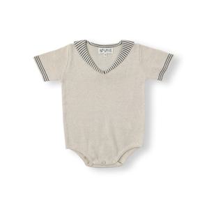 [롯데백화점]베네베네 BABY) 마린 카라 니트 바디 수트 BNU25S45027