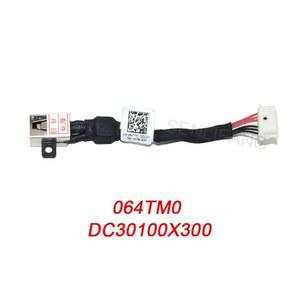 컴퓨터 노트북 케이블 15 전원 M5520 Dell 9560 5520 9570 XPS 정밀 DC30100X300 5530 잭 DC30100X200 5510 5540 064TM0 M5510 P56F 9550