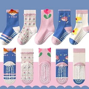 준캡 유아 키즈 아동 어린이 미끄럼방지양말I LIKE케어삭스 5족