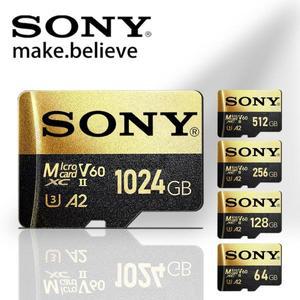 소니 MicroSD 메모리 카드 고속 마이크로 SD 128GB 256GB 512GB 1TB