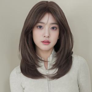 키라비 가발 여성 통가발 긴머리 52cm KPE0466
