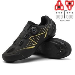 남성 MTB SPD 라이딩 신발 흰색 자동 잠금 스피드 로드 자전거 스니커즈 클리트 여성 플랫 슈즈