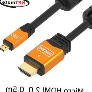 HDMI NMC-HDM05Z Micro 2 Gold Metal AV케이블