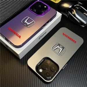 스포츠 슈퍼 쿨 혼다 로고 전화 케이스 iPhone 16 Pro Mini Max 7 8 Plus XR MAX