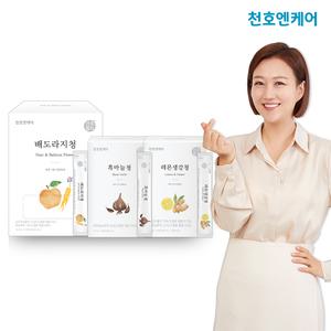 [천호엔케어] 배도라지청 스틱 10ml 100포 / 레몬생강청 / 콜라겐 / 흑마늘 / 홍삼 / NFC 주스 外