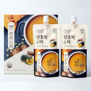 [우리밀]아침을 담다 단호박&마 1박스(7개입)