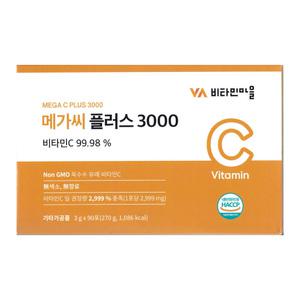 비타민마을 메가씨 플러스 3000 3g x 90포 / 써클