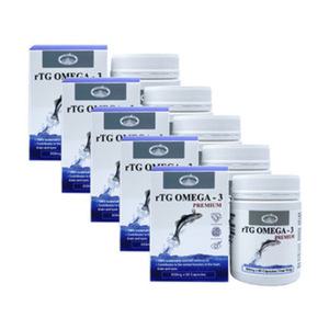 알티지 오메가3 RTG오메가3 EPA DHA 850mg 90정 호주 네이쳐스탑 5개