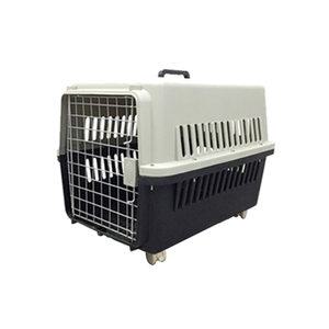 마마쇼 세이프락 강아지 켄넬 고양이 이동장 반려동물 캐리어 케이지-350 블랙