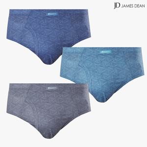 남자순면삼각팬티 면100 맥시팬티 브리프 3종 세트