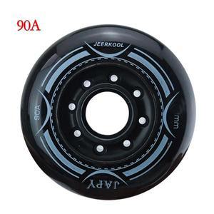 JAPY 인라인 스케이트 휠 Slalom 슬라이딩 롤러 타이어 SEBA Powerslide Patines용 85A 88A 90A 경도 72 76