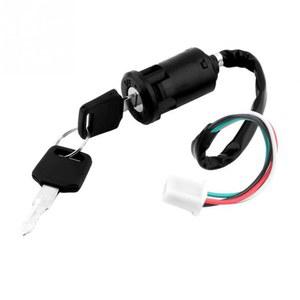 범용 오토바이 점화 스위치 방수 문짝 잠금 키, 스쿠터 튜닝 오토바이 점화 코일, Cfmoto 450sr Dvx 400