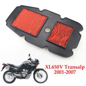 혼다 XL650 V Transalp 2001-2007 오토바이 엔진 공기 필터 클리너, 오토바이 공기 흡입 필터 요소