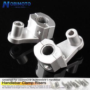 KTM 혼다 가와사키 두카티용 오토바이 핸들 바 라이저, 높이 바 클램프, 22mm 28mm, 5.5cm