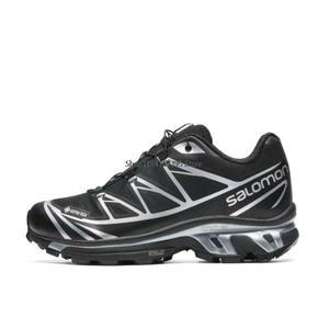 SALOMON XT-6 GTX 충격 흡수 내마모성 방수 미끄럼 방지 로우탑  블랙 러닝화  남여공용공용