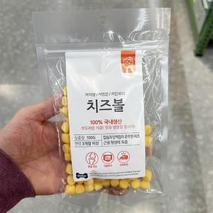 MODERN 펫본 저지방 저염분 저칼로리 치즈볼 100g P0036_0184