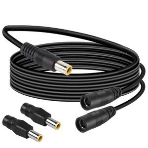 GELRHONR DC 8mm Y 스플리터 태양광 패널 케이블, 14AWG DC7909 분기 병렬 어댑터 남성 대 2 여성 발전기 휴대용 커넥터 케이블 컴바이너 케이블-1M /3.2F
