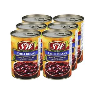 S W 칠리빈 400g x 6개