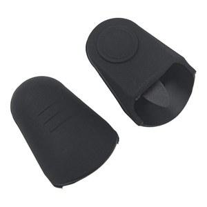 색소폰 마우스피스 캡 클라리넷 보호캡(블랙)과 호환되는 2Pcs 유톤 고무 내구성 보호캡