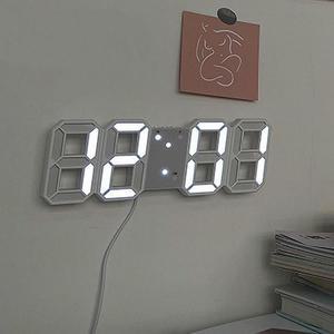 [BZI2H69J_51AJ]탁상 2타입겸용 3D 입체 화이트 LED시계