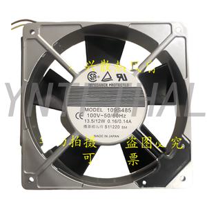 센서 신호 케이블 포함 12025 FAN 109S485 AC100V 13.5 W 12W