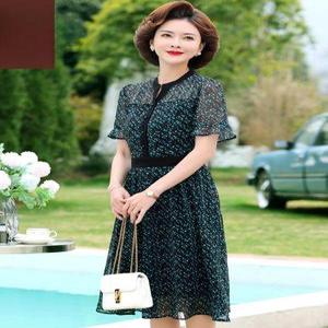 50대원피스 어머니 여름 중년 하객룩 상견례 원피스