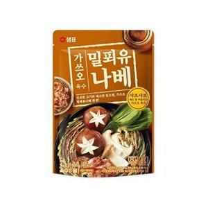 [셀러허브 패션][JHO4Q2Q1_52EL]샘표 육수 가쓰오 밀푀유나베 500g