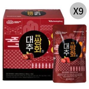 광동 대추쌍화진 온가족 건강음료 선물 추천 10포 X9
