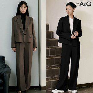 더엣지 [정상가 85,000원] 여성 크롭 셋업 팬츠 WXPT6G02 729304
