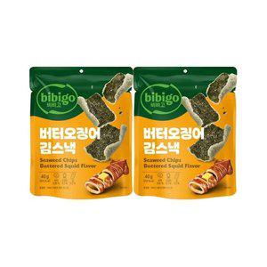 [CJ제일제당]비비고 칩 버터오징어 40g x2개