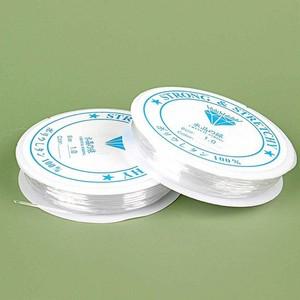 4M 우레탄 1.0mm 줄 크리스탈텍 비즈 공예 부자재 팔찌만들기 공예끈 우레탄 줄1.0MM