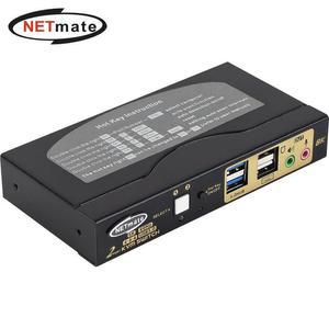 [XBK8085N_48]8K 60Hz HDMI KVM 2대1 스위치 USB 랜용품