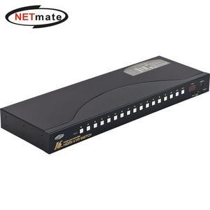 [XBK80852_48]4K 60Hz HDMI KVM 16대1 스위치 USB 랜용품