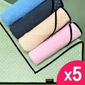 국내산 요가 타월 미끄럼 방지 매트 타올 5매