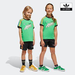 [아디다스키즈](마산점)[아디디스키즈] (100-130) SHORT TEE SET (JC5885)