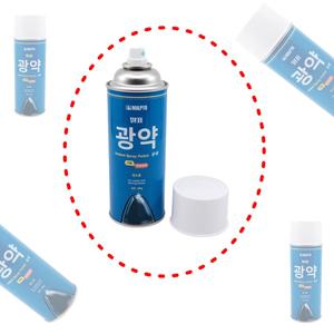 구두 광택제 신발 닦기 가죽 빛내기 닦이 업소용 스프레이 광약 300g (무색)