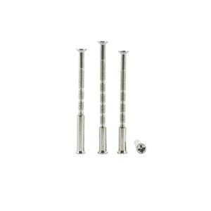 절단 80MM 예비 가능 M4 방지 도어 60MM 도난 부품 스냅오프 고정 핸들 100MM 나사