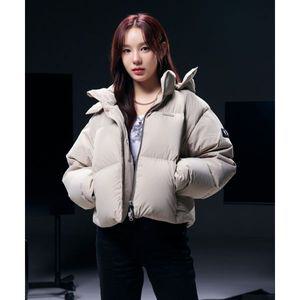 내셔널지오그래픽 NATIONALGEOGRAPHIC N244WDW851 여성 숏기장 구스 후디 다운 점퍼 BEIGE 782866