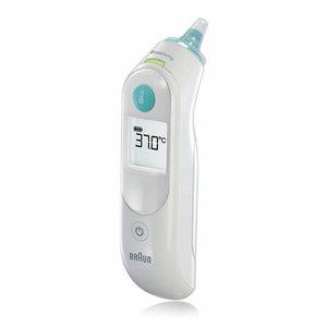 공식 정품 브라운 체온계 IRT-6030 기본형 필터 21개 케이스 건전지 포함 귀체온계 유아 소아