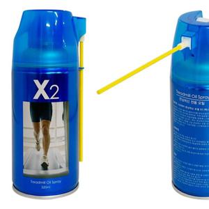 오일 실리콘 제백 런닝머신 스프레이 윤활유 320ml X2