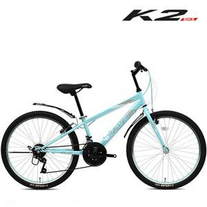 2025 케이투바이크 초등학생 주니어 MTB자전거 KMT24GS 24인치 21단 조립별도