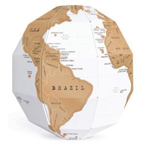 [원더스토어] 럭키스 스크래치 지구본, Scratch Globe