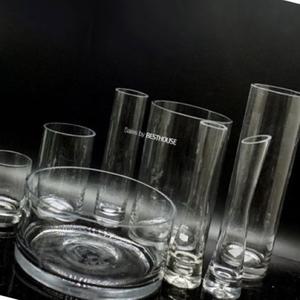다타 원통 유리 화병 20X50CM 원형꽃병 원형화병 꽃화병