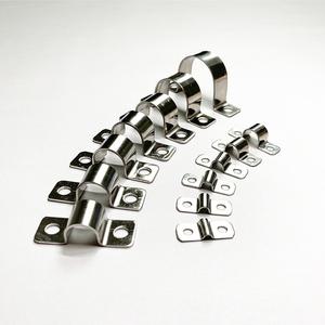 스텐 철물 목공클램프 철판클램프 U자형 케이블 파이프 버클 고정 클립 전선 아시바 부속품 12_25MM